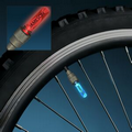 60 Day Flashing Valve LED Bicycle Light for Tires